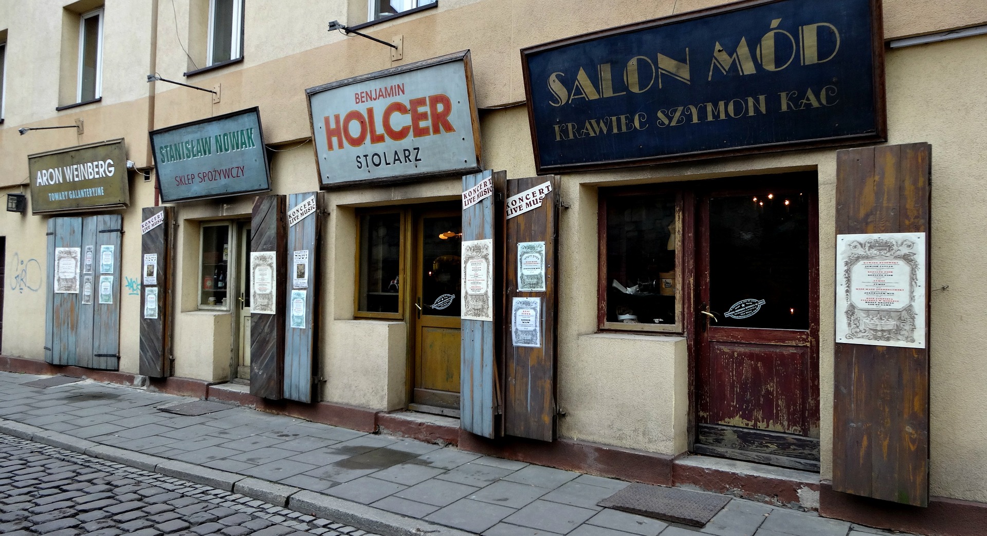 Kraków żydowski Kazimierz restauracja retro